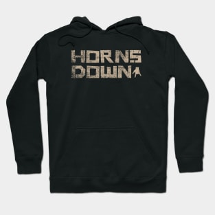 Horns Down Vintage Hoodie